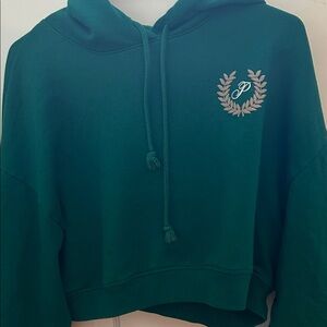 PINK Victoria's Secret Teal Hoodie